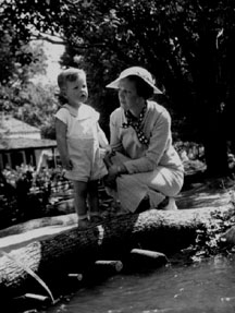 Ron Palmer and mother