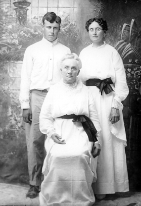 With two children