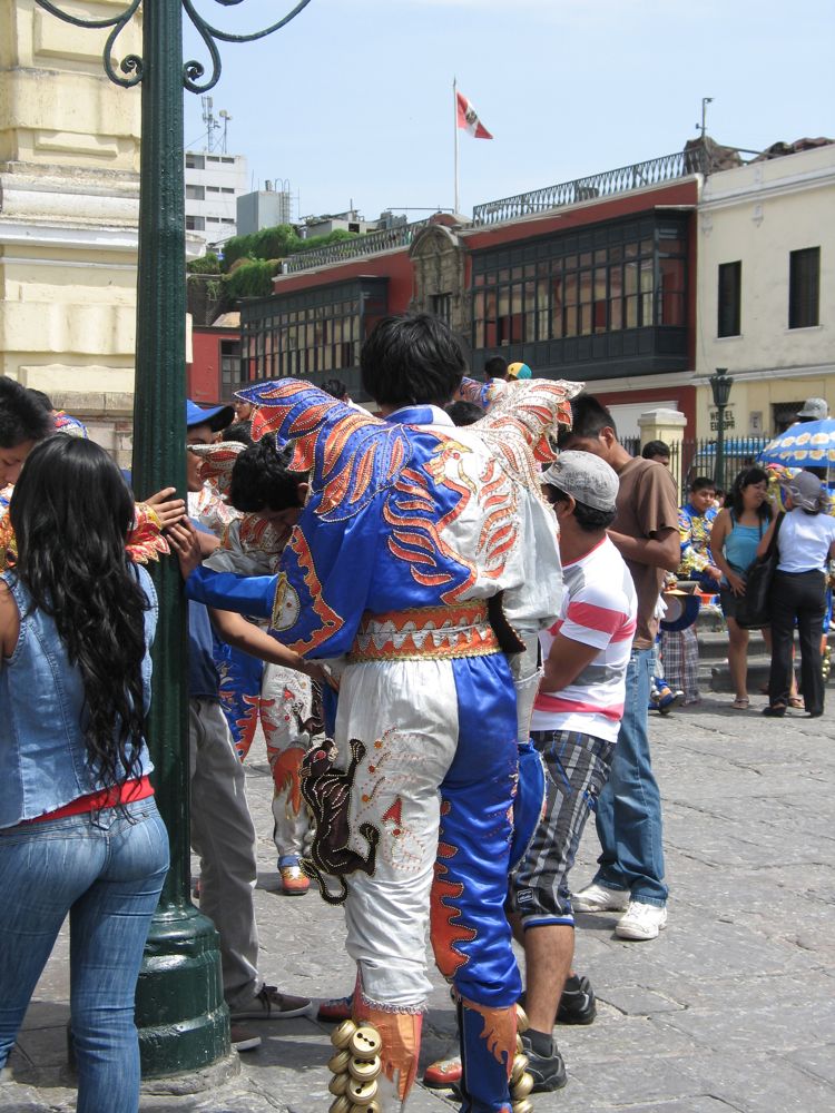 Elaborate costumes