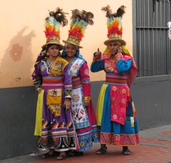 More traditional garb