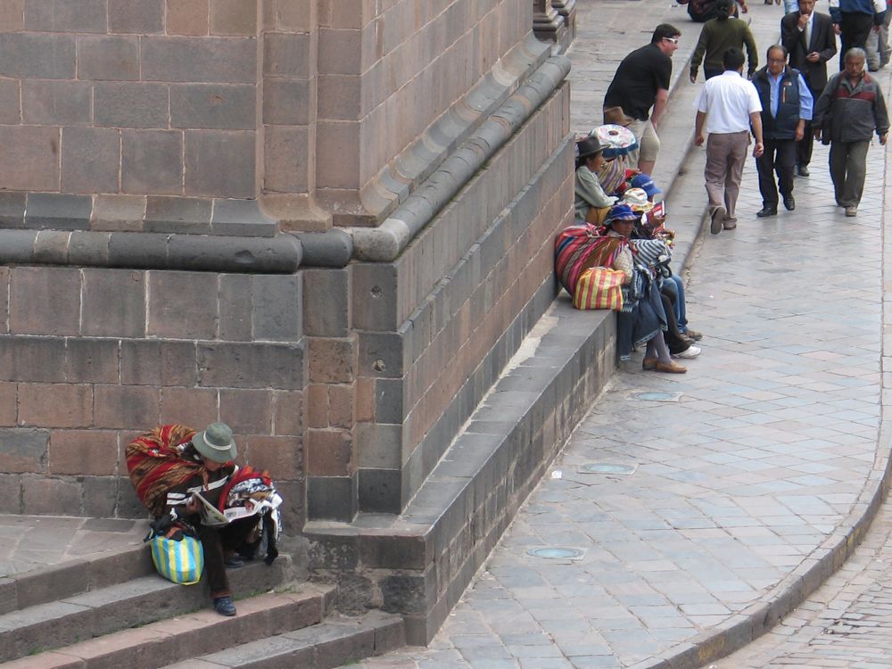Waiting for tourists