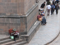 Waiting for tourists