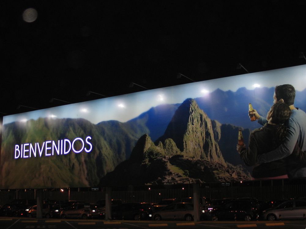 Airport sign