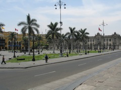 Nearly empty square