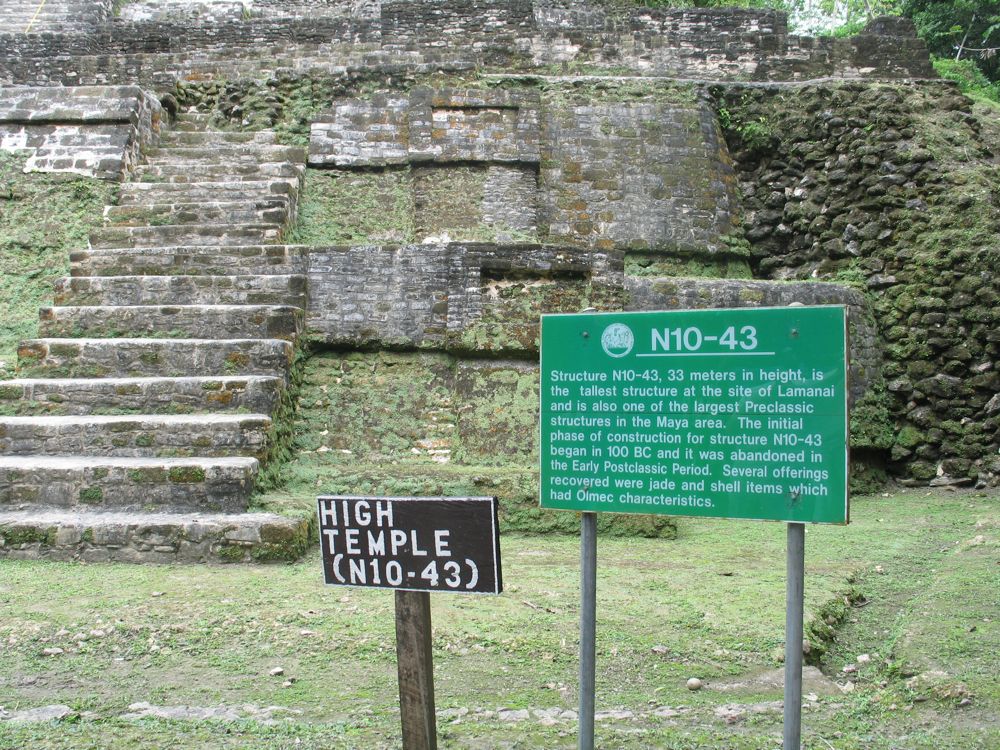 High temple sign