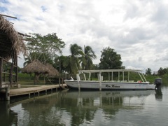 Boat for river cruise