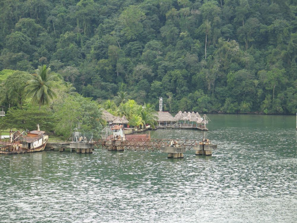 View from our ship