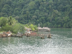 View from our ship