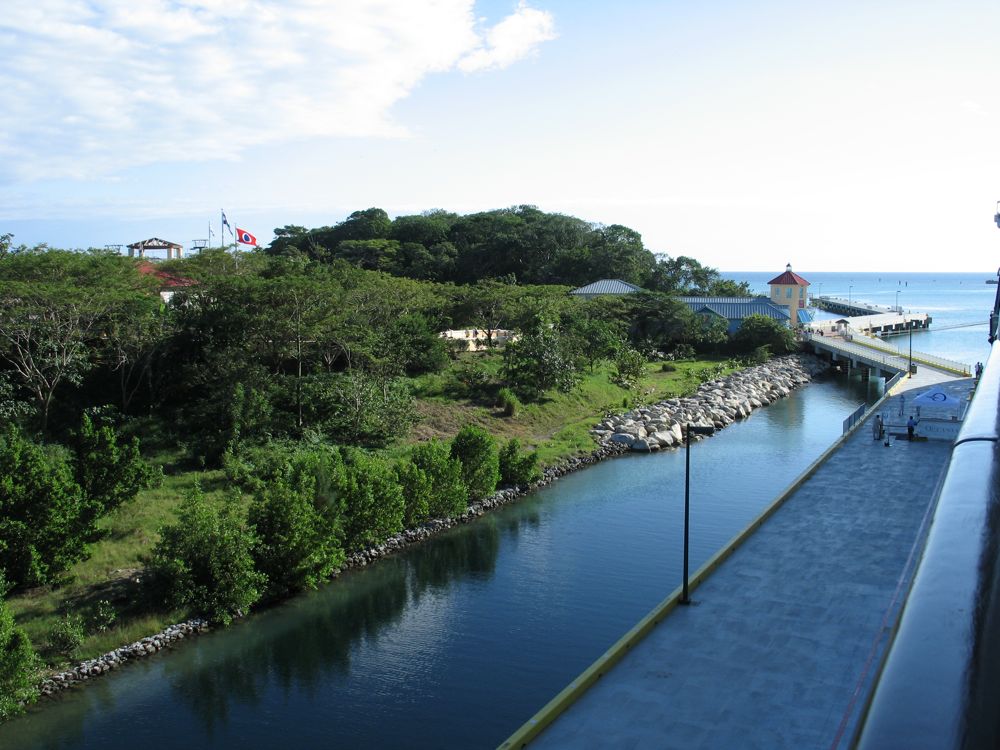 Dock at Mahogany Bay