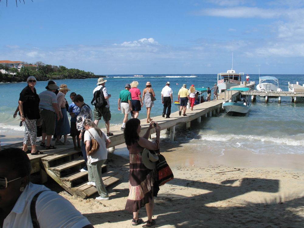 To the semi-submersible boat