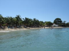 Swimming beach