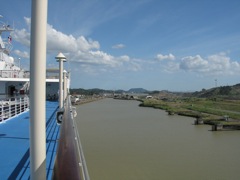 Leaving Lake Gatun