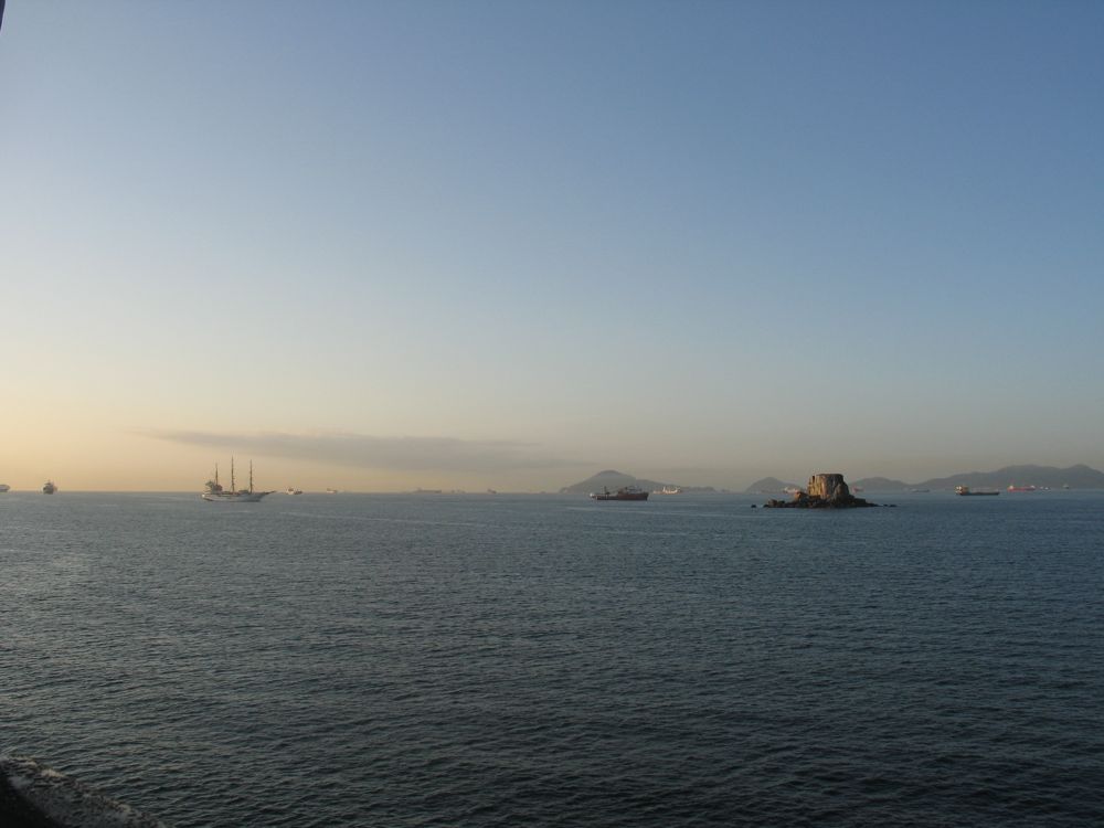 Early morning at anchor