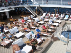 Pool deck