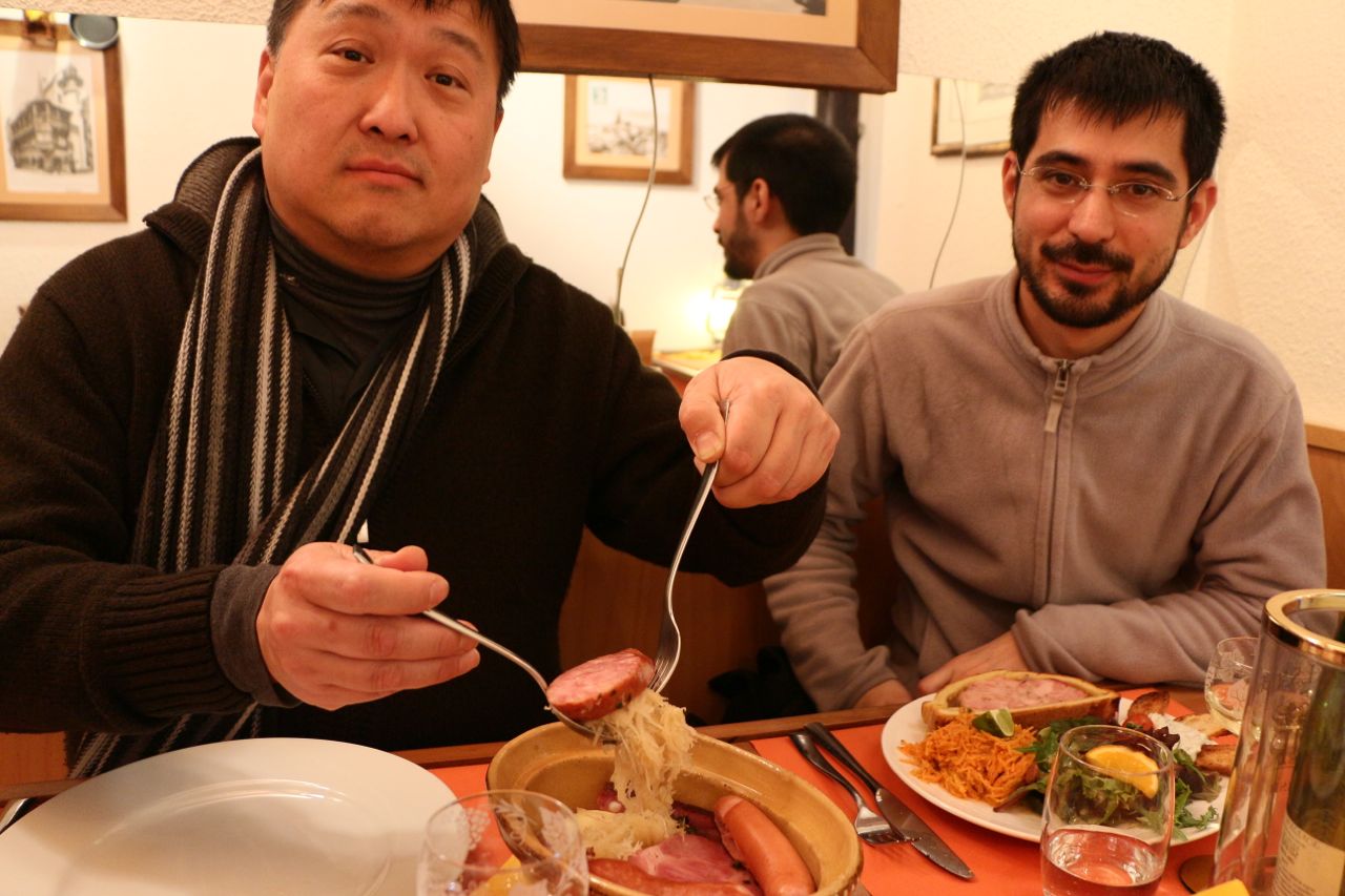 Colmar: Choucroute garnie