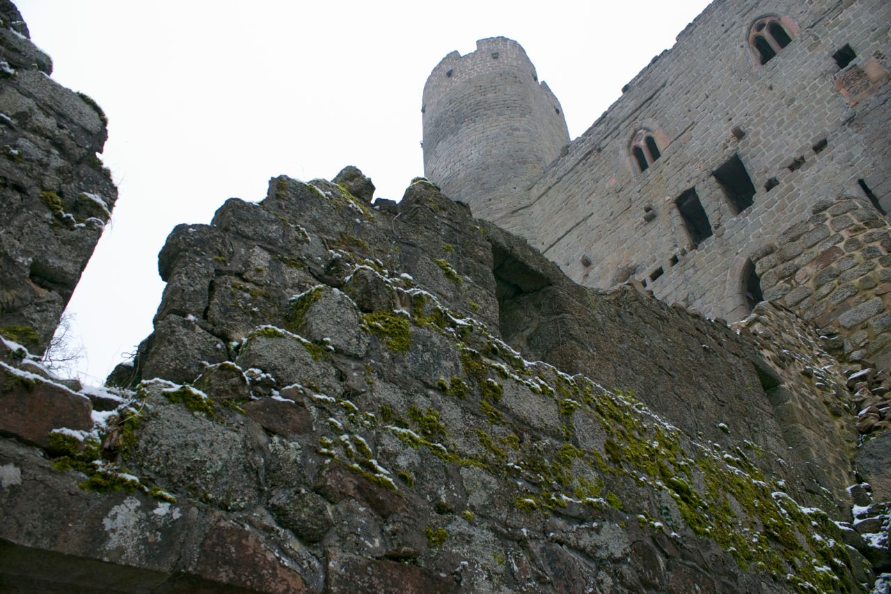 Mittelbergheim; Château d'Andlau, still owned by Guillame d'Andlau