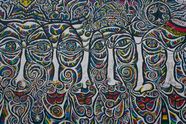 Berlin: East Side Gallery -- open-air mural space on a remaining section of the Wall