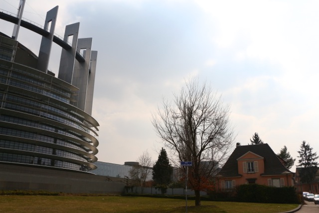 Strasbourg: European Parliament and its neighbor