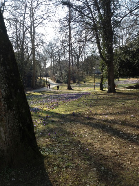 Luxembourg City: The fortifications on the plateau side were replaced with a swath of park