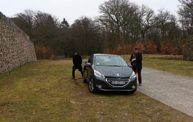 Bibracte: Our trusty rental car